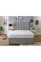 eXtreme Comfort Ltd Budget Memory Sprung Mattress Entry-Level Hybrid Design Comfortable in White - Size: Small Double - thumbnail 2