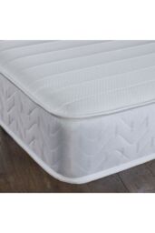 eXtreme Comfort Ltd Budget Memory Sprung Mattress Entry-Level Hybrid Design Comfortable in White - Size: Small Double - thumbnail 4
