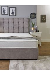 eXtreme Comfort Ltd Budget Memory Sprung Mattress Entry-Level Hybrid Design Comfortable in White - Size: Small Double - thumbnail 3