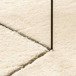 Berkfield Home Rug HUARTE Short Pile Soft & Washable Cream 160x230 cm - Size: Medium - thumbnail 8