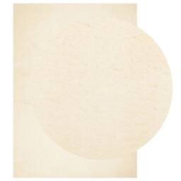 Berkfield Home Rug HUARTE Short Pile Soft & Washable Cream 160x230 cm - Size: Medium - thumbnail 1