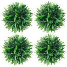 Berkfield Home Artificial Boxwood Balls 4 pcs 15 cm in Green