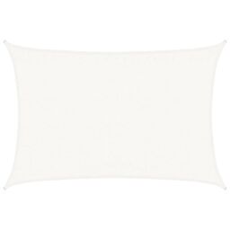 Berkfield Home Sunshade Sail 160 g/m¬≤ White 3.5x5 m HDPE - thumbnail 2