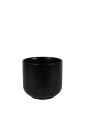 KDMD Hortus Havana Matt Black Ceramic Pot 15cm 2 Pack - thumbnail 2