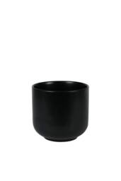 KDMD Hortus Havana Matt Black Ceramic Pot 15cm 2 Pack - thumbnail 1