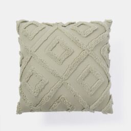 OHS 4 Pack Tufted Arch Cushion Cover in Green - Size: 45 cm x 45 cm - thumbnail 4