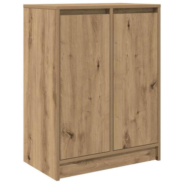 Berkfield Home Sideboard Artisan Oak 57x34x76 cm Engineered Wood in Brown - Size: 57 x 34 x 76 cm - image 1