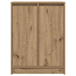 Berkfield Home Sideboard Artisan Oak 57x34x76 cm Engineered Wood in Brown - Size: 57 x 34 x 76 cm - thumbnail 6