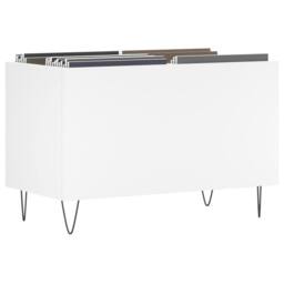 Berkfield Home Record Cabinet White 74.5x38x48 cm Engineered Wood