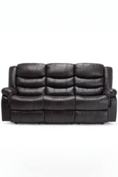 More4Homes Seattle 3 Seater Electric High Back Bonded Leather Recliner Sofa in Brown - thumbnail 5