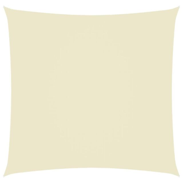 Berkfield Home Sunshade Sail Oxford Fabric Square 3x3 m Cream in Beige - image 1