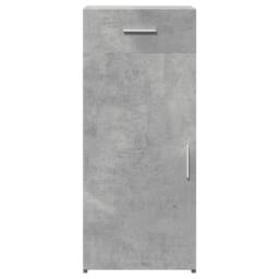 Berkfield Home Sideboard Concrete Grey 40x42.5x93 cm Engineered Wood - thumbnail 4