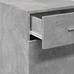 Berkfield Home Sideboard Concrete Grey 40x42.5x93 cm Engineered Wood - thumbnail 9