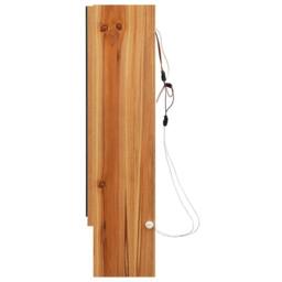 Berkfield Home LED Bathroom Mirror Cabinet Oak 80x15x60 cm MDF in Brown - Size: 80 x 15 x 60 cm - thumbnail 7