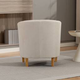Artemis Home Millie Fabric Accent Chair in Beige - Size: 1 Pack - thumbnail 5
