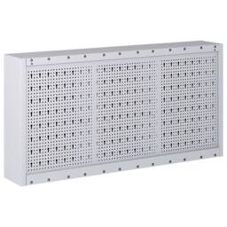 Berkfield Home Wall Mounted Tool Cabinet Industrial Style Metal Grey & Black - thumbnail 4