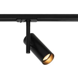Nordlux Modern Indoor Track Spot Light Black Metal GU10 Adjustable Head - Mains Powered, IP20 - thumbnail 2