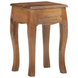 Berkfield Home Beautiful Bed Cabinet 28x28x46 cm Solid Mango Wood in Brown - Size: 28 x 28 x 46 cm - thumbnail 5