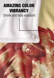 Harry Potter Gryffindor Wash Officially Licensed Silky Touch Super Soft Throw Blanket 152x127 cm in White - thumbnail 4