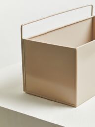 Orsina Small Plant Box, Robust Iron Constructed Garden Planter Box, Versatile Garden Box For Planting in Natural - thumbnail 5