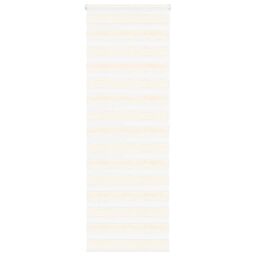 Berkfield Home Zebra Blind Marble Beige 80x200 cm Fabric Width 75.9 cm Polyester