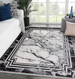 RugsX Tuls Rug in Grey - Size: 240 cm x 330 cm - thumbnail 4