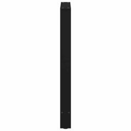 Berkfield Home Coffee Table Legs Black 2 pcs 60x(90-91) cm Steel - thumbnail 6