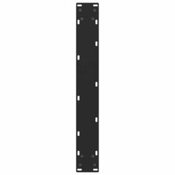 Berkfield Home Coffee Table Legs Black 2 pcs 60x(90-91) cm Steel - thumbnail 7