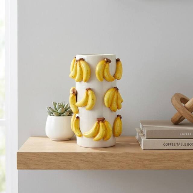Garden Greatness Relica 3D Banana Vase Decoration - Size: 1 Pack - image 1