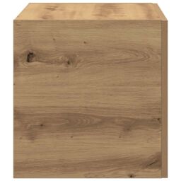 Berkfield Home Wall Cabinet Artisan Oak 80x39x40 cm Engineered Wood in Brown - Size: 80 x 39 x 40 cm - thumbnail 6