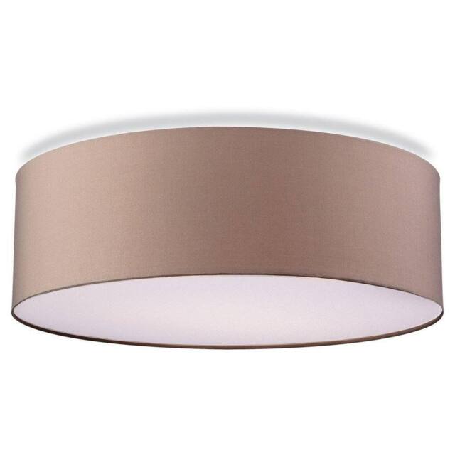Netlighting Phoenix 2 Light Bathroom Flush Ceiling Light Taupe IP54 E27