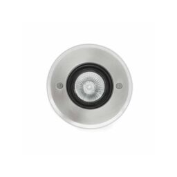 Netlighting Tecno 1 Light Small Outdoor Recessed Spotlight Matt Nickel IP67 GU10 in Grey - thumbnail 2