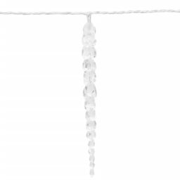 Berkfield Home Christmas Icicle Light 100 LEDs Warm White 10 m Acrylic PVC - thumbnail 5