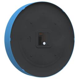 Berkfield Home Wall Clock Blue √ò25.5 cm Polystyrene & Glass - thumbnail 5