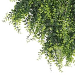 Leaf Artificial Hanging Trailing Plant UV Fire Resistant Foliage Plant 85cm Pack of 6 in Green - thumbnail 2