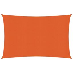 Berkfield Home Sunshade Sail 160 g/m ² Orange 2.5x4 m HDPE