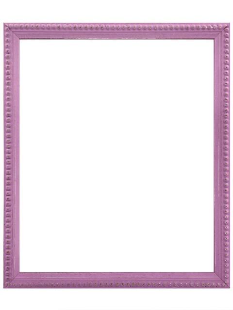 Frames & Mirrors 4U Crown Bobbin Wooden Picture Frame 16x12 Inch in Purple - image 1