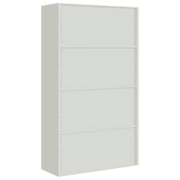 Berkfield Home File Cabinet Light Grey 105x40x180 cm Steel - Size: 105 x 40 x 180 cm - thumbnail 6