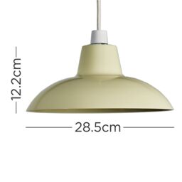 ValueLights Civic Cream Ceiling Pendant Shade - thumbnail 6