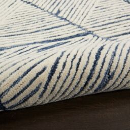 The Rug Shop UK Blue Handmade Wool Modern Geometric Abstract Easy To Clean Area Rug - Size: 240 cm x 300 cm - thumbnail 5