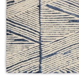 The Rug Shop UK Blue Handmade Wool Modern Geometric Abstract Easy To Clean Area Rug - Size: 240 cm x 300 cm - thumbnail 8