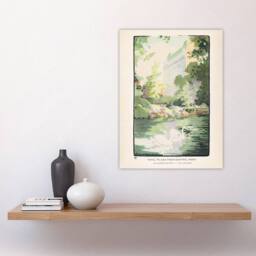 "Artery8 Hotel Plaza from Central Park Elmer Wall Art Poster Print - Size: W12"" x H16""" - thumbnail 4