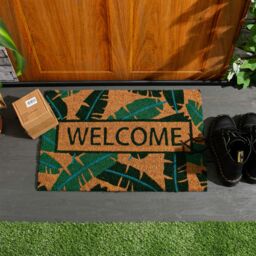 Nicola Spring Coir Door Mat - 60 x 40cm - Banana Leaf - Size: 40 cm x 60 cm - thumbnail 6