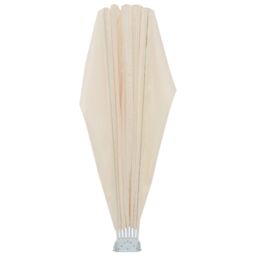 Berkfield Home Collapsible Terrace Side Awning Cream 160 cm - thumbnail 6