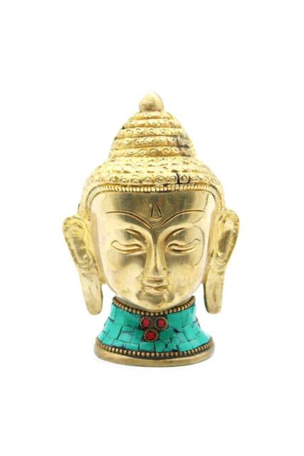 KDMD Large Brass Buddha Figure - 11.5cm Calm & Serene Decor Piece in Gold - image 1