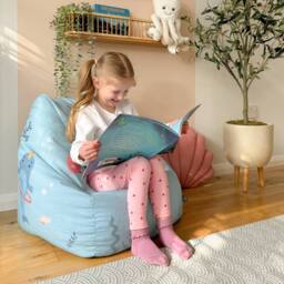 rucomfy Beanbags rucomfy Indoor Under Sea Snuggle Chair Bean Bag - Kids Armchair Seat - thumbnail 2