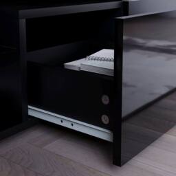 HD Designs Vida Designs Luna 2 Drawer LED TV Unit in Black - thumbnail 9