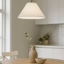 Voltico Two Pack 12 Inch Coolie Lamp Shades in White - thumbnail 1