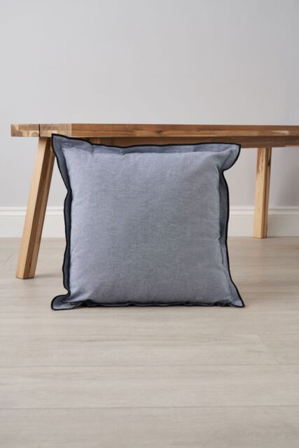 BHS Pierre Cushion in Blue - Size: 45 cm x 45 cm - image 1