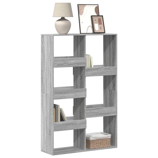 Berkfield Home Bookcase Grey Sonoma 100x33x155.5 cm Engineered Wood - image 1